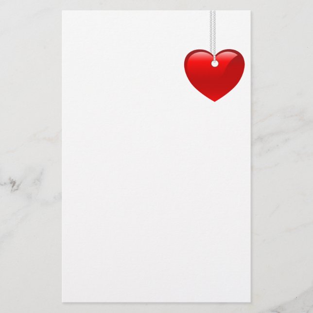 Valentine's Day Stationery (Front)