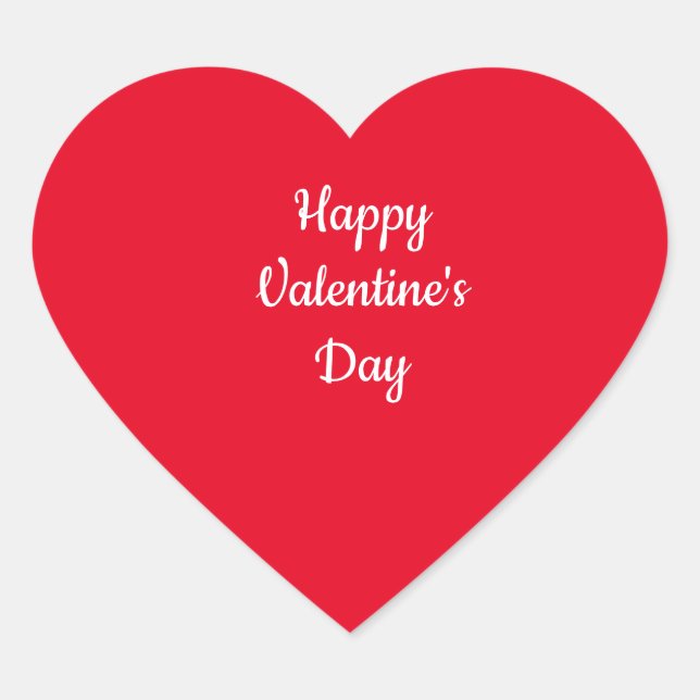Valentine's Day Sticker (Front)