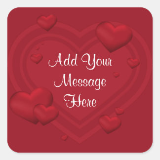 Valentine's Day Sticker - Add Your Message