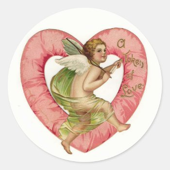 Valentine's Day Stickers by Vintage_Obsession at Zazzle