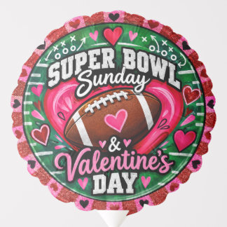 Valentine's Day Super Bowl Balloon