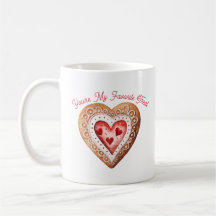 Valentines Day Sweet Cookie Heart Favorite Treat