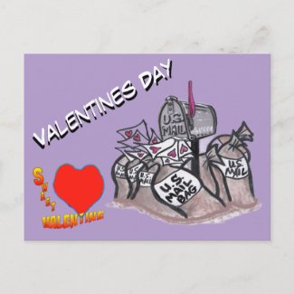Valentines Day, Sweet Valentine Cust. Postcard