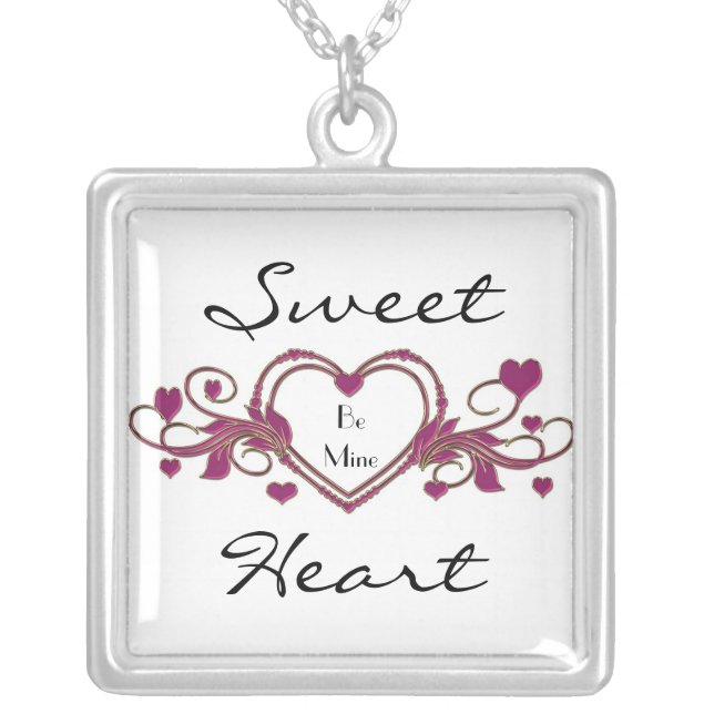 VALENTINES DAY SWEETHEART NECKLACE (Front)