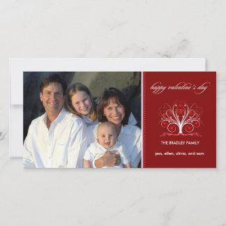 Valentine's Day - Sweethearts Tree Holiday Card