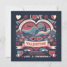 Valentine's Day Swimming Love Gift