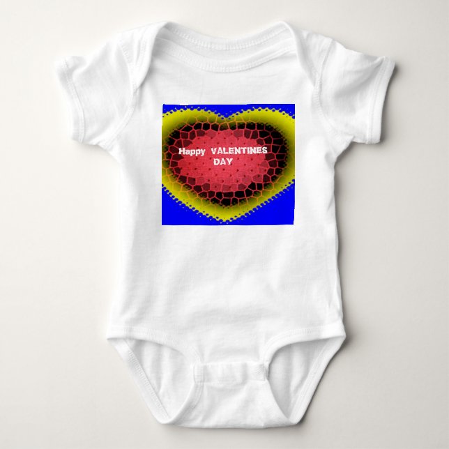 Valentines DAY T-Shirt Baby Bodysuit (Front)