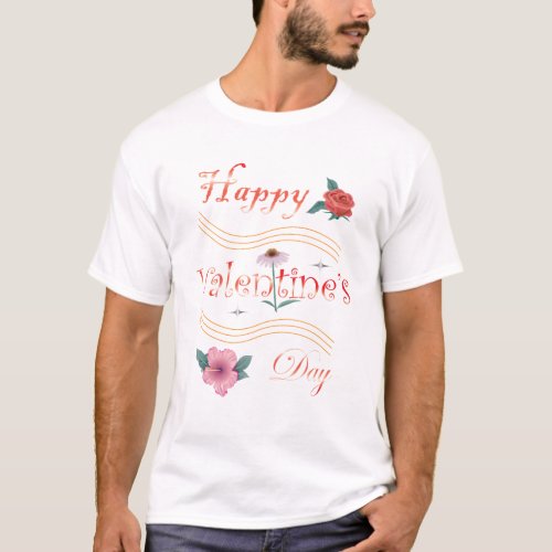 Valentines day T_shirt design