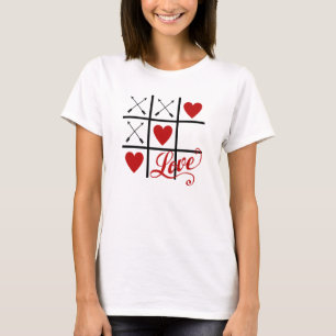 Valentine's Day t-shirt with hearts