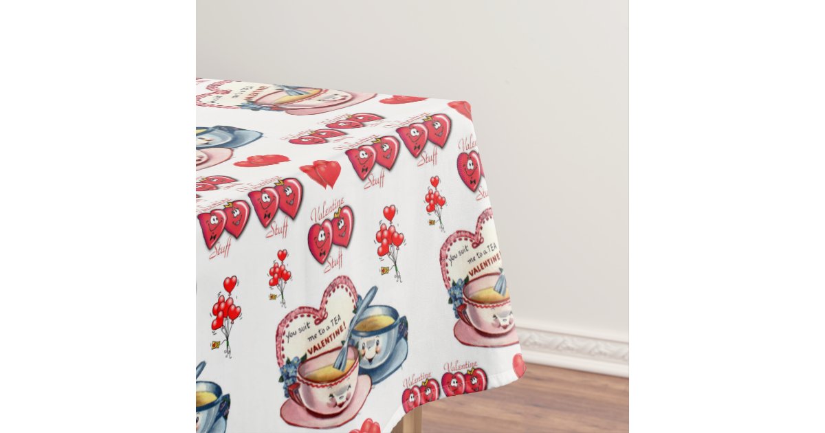 Valentine's Day Tablecloth | Zazzle.com