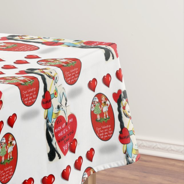 Valentine's Day Tablecloth (In Situ)