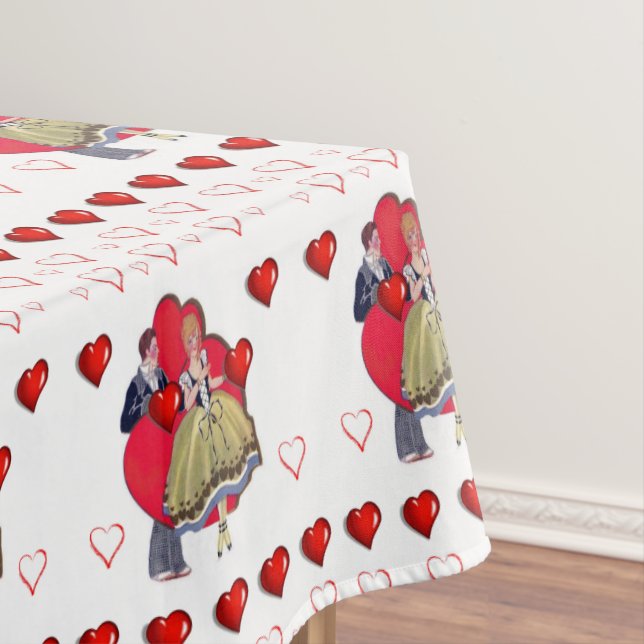 Valentine's Day Tablecloth (In Situ)
