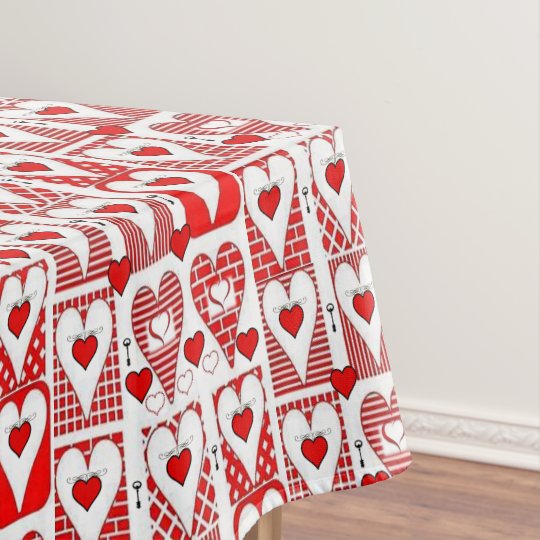 Valentine's Day Tablecloth | Zazzle.com