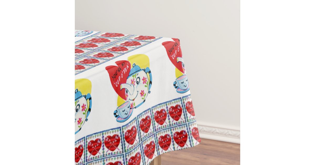 Valentine's Day Tablecloth | Zazzle.com