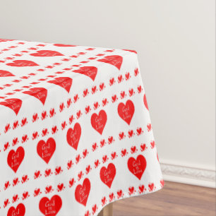 Valentine's Day Tablecloth God is Love