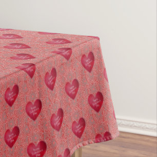 Valentine's Day Tablecloth Heart