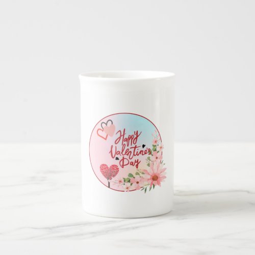valentines day tax bone china mug