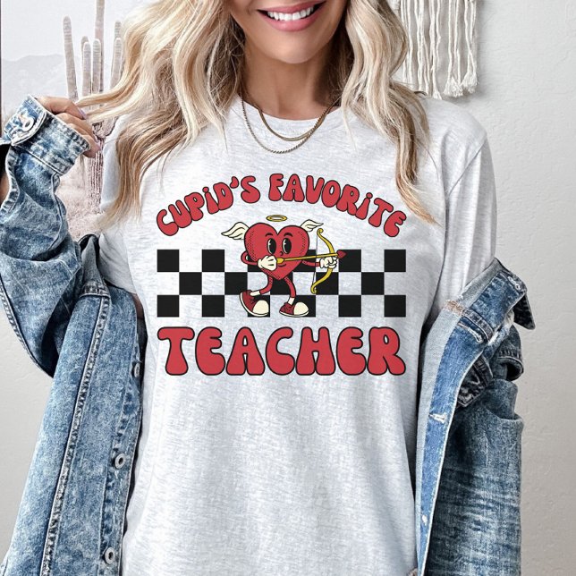 Valentines Day Teacher, Cupids Favorite Teacher T-Shirt (Creator Uploaded)