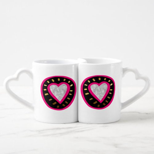Valentines Day Template Modern Lovers Mug 3