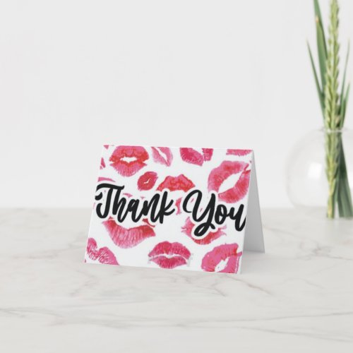 Valentines Day Thank You Card
