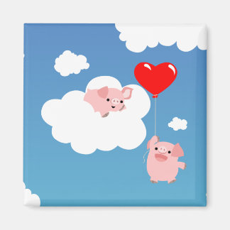 Valentine's day: The Wings of Love magnet