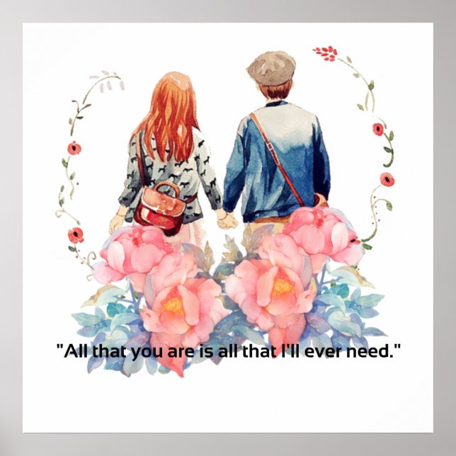 Valentine's day Theme Design  Poster (Front)