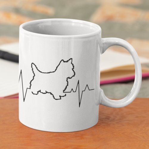 Valentines Day Theme Yorkshire Terrier Dog Lover Coffee Mug