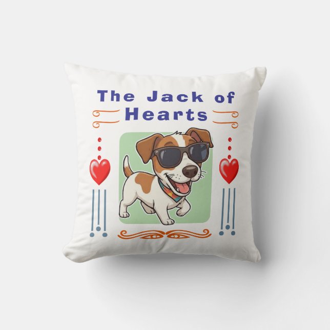 Valentine's day throw pillow (Front)
