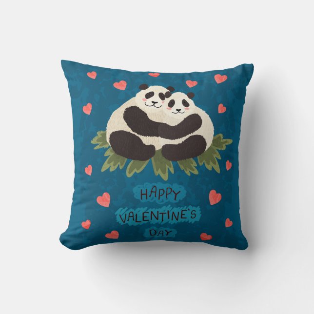 Valentine's Day Throw Pillow (Front)