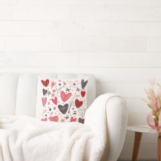 Valentine's Day Throw Pillow