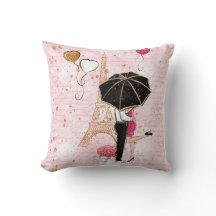 Valentine's Day Throw Pillow, Love Couple