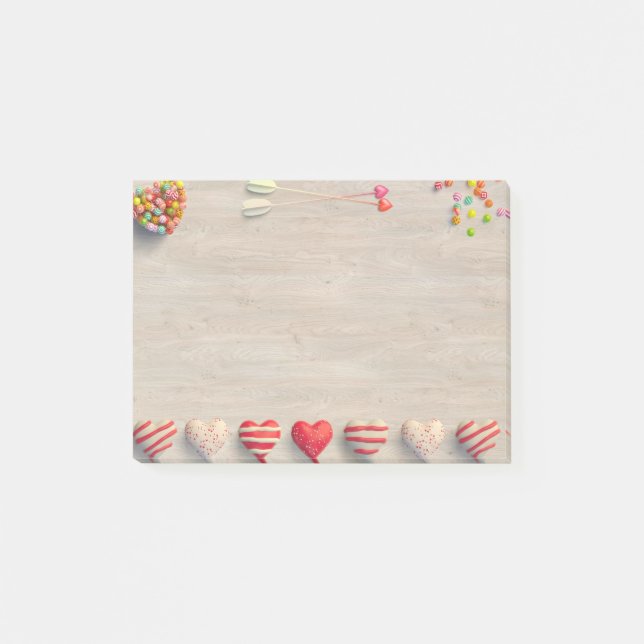 Valentines Day Treats Post It Notes (Front)