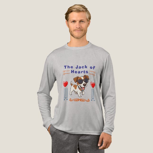 Valentine's day Tri-Blend shirt (Full Front)