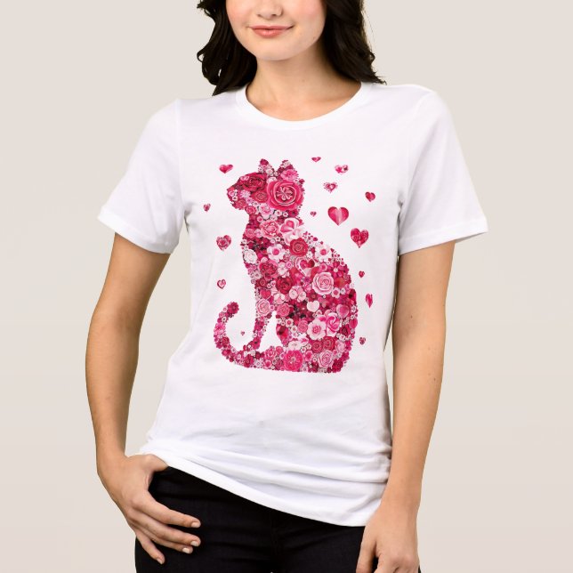 Valentine's Day  Tri-Blend Shirt (Front)