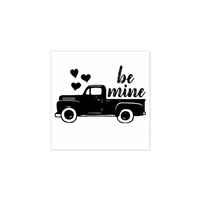 Valentine's Day Truck Stamp (Imprint)