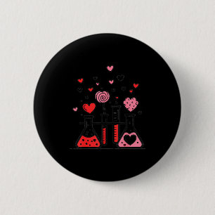 Valentines Day Vibes Science Teacher 100 Days Of S Button