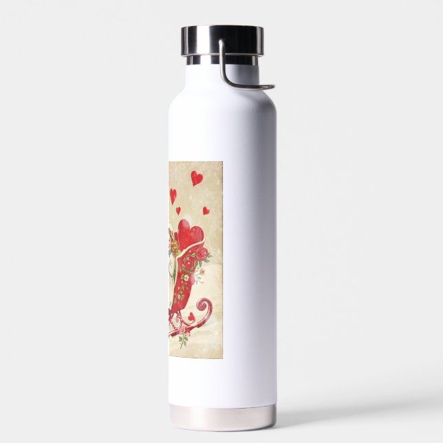 Valentine's day  water bottle (Left)