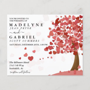 Valentine's Day Wedding Heart tree Budget