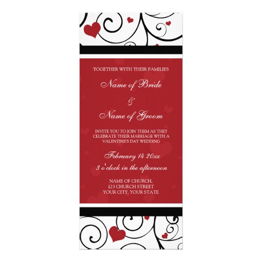 Valentine's Day Wedding Invitations 8