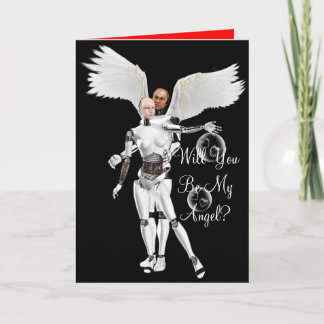 Valentine's Day Will You Be My Angel? Card