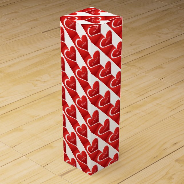 Valentines Day Wine Box (Front)