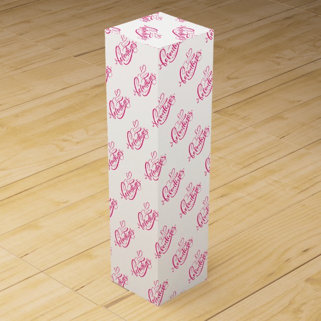 Valentine's Day Wine Box (Front)