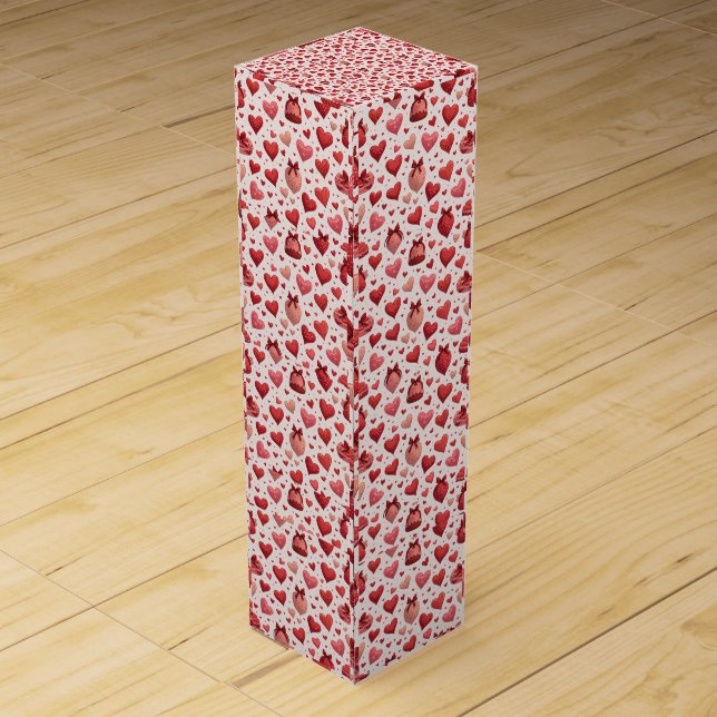 Valentine's Day wine Gift Boxes (Back)