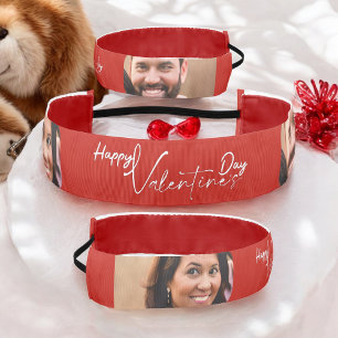 Valentine's Day with Rich Teddy Bear Athletic Headband