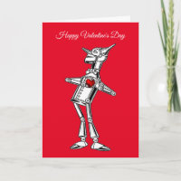   Valentine's Day Wizard of Oz Tin Man Red Heart