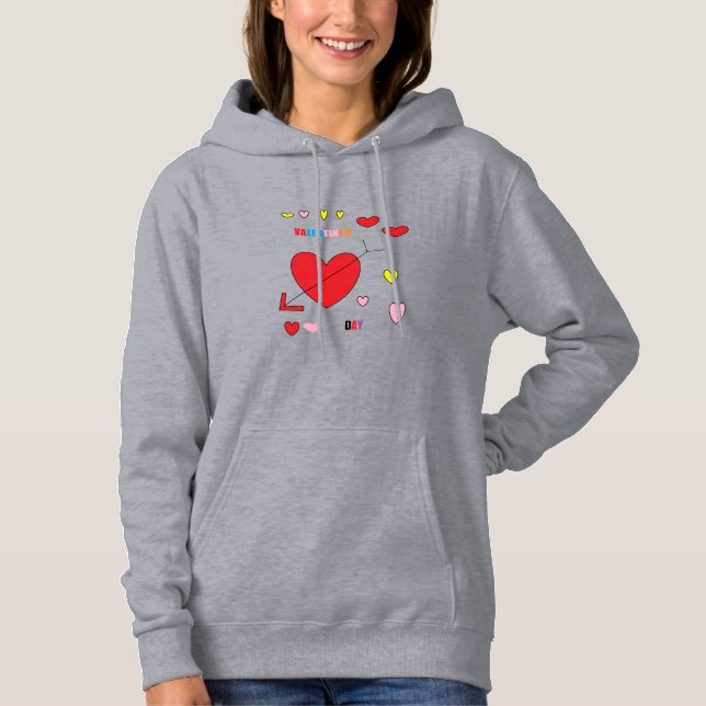 Valentine's Day Women's Hoodie (Front)