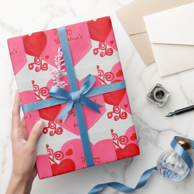 Valentine's Day Wrapping Paper (Gifting)