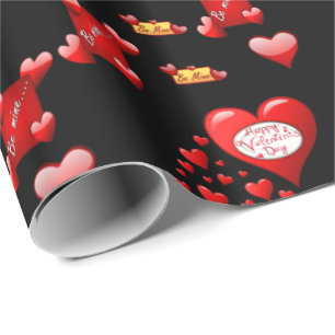Valentine's Day Wrapping Paper