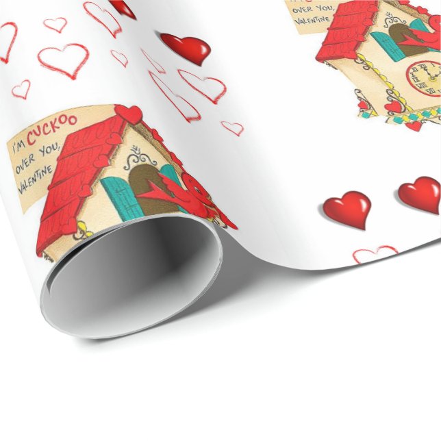 Valentine's Day Wrapping Paper (Roll Corner)