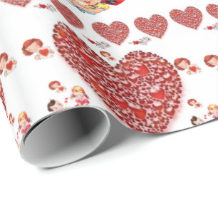 Valentine's Day Wrapping Paper